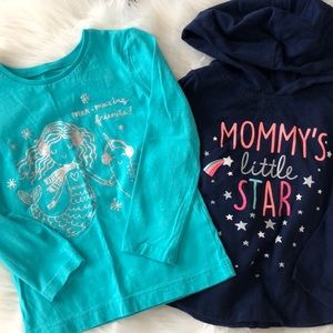 Carter’s Long Sleeve Shirts-Set of 2